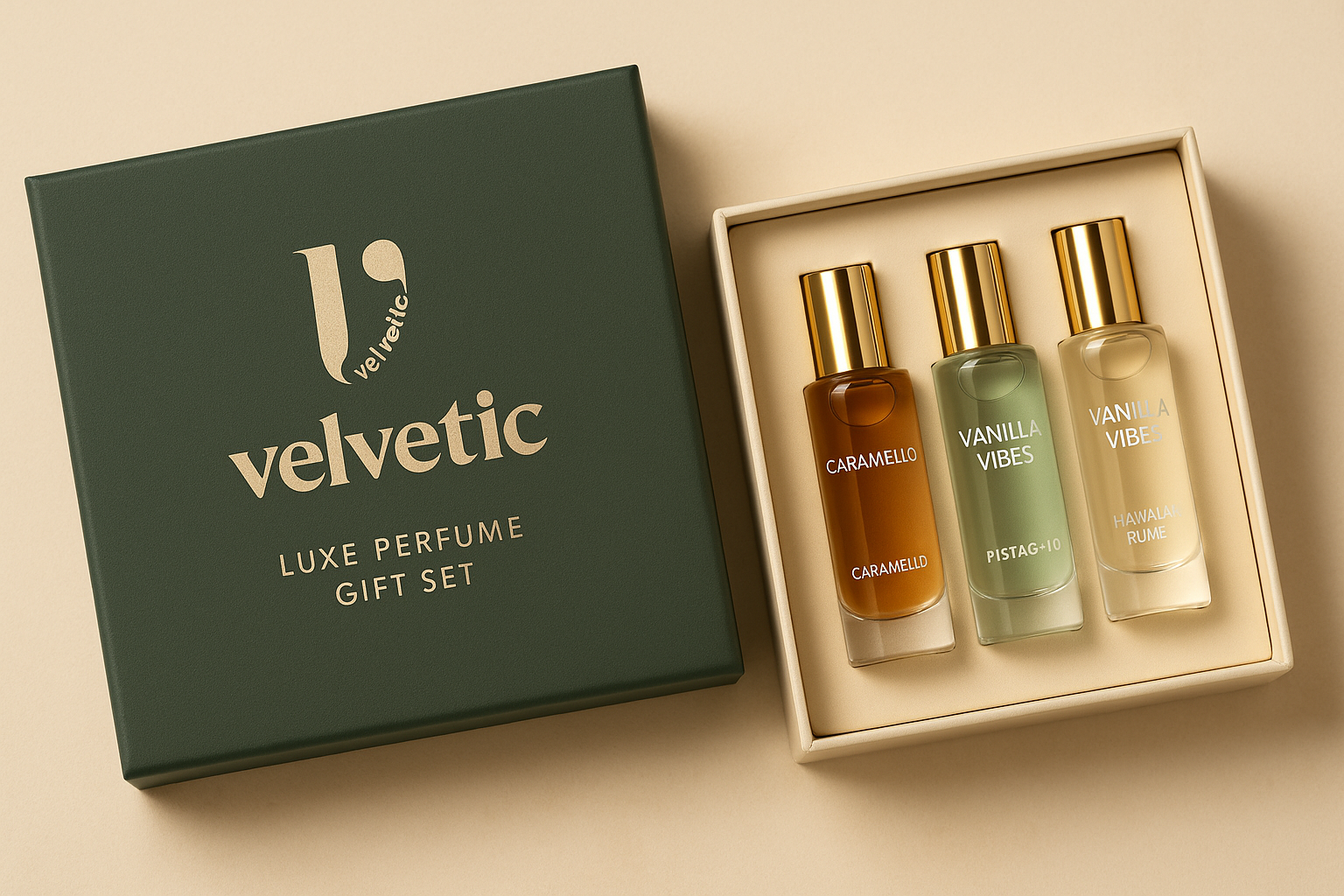 Velvetic Luxe Perfume Gift Set (4 x 15 mL)