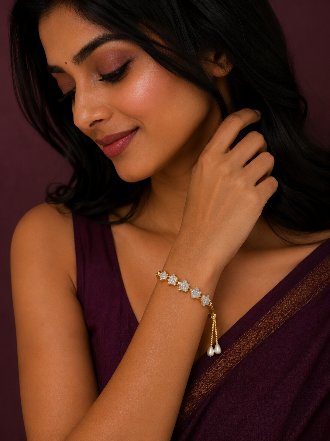 Sparkling Starfall Crystal Bracelet