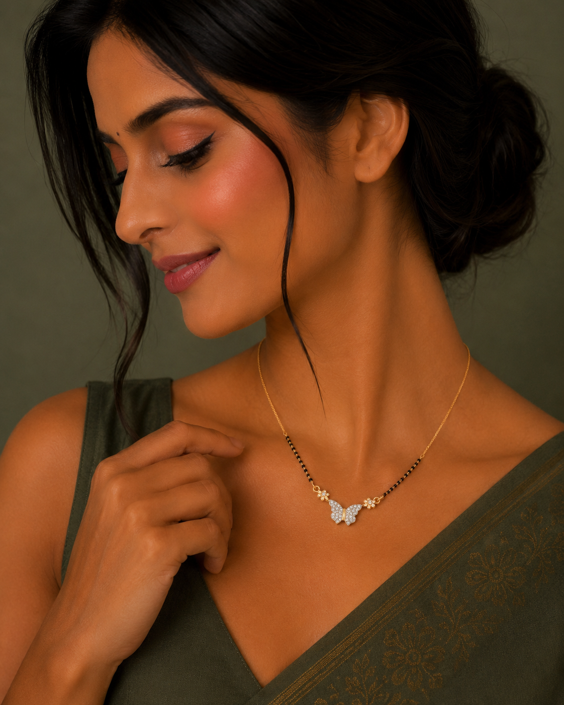 Noir Drop Mangalsutra