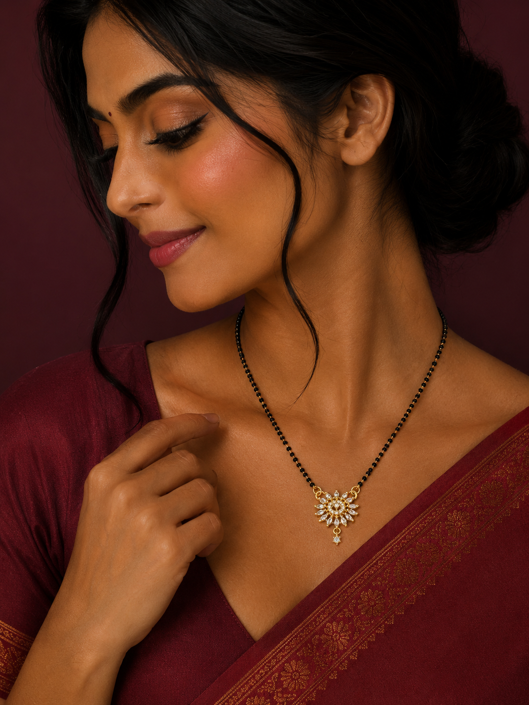 Noir Drop Mangalsutra