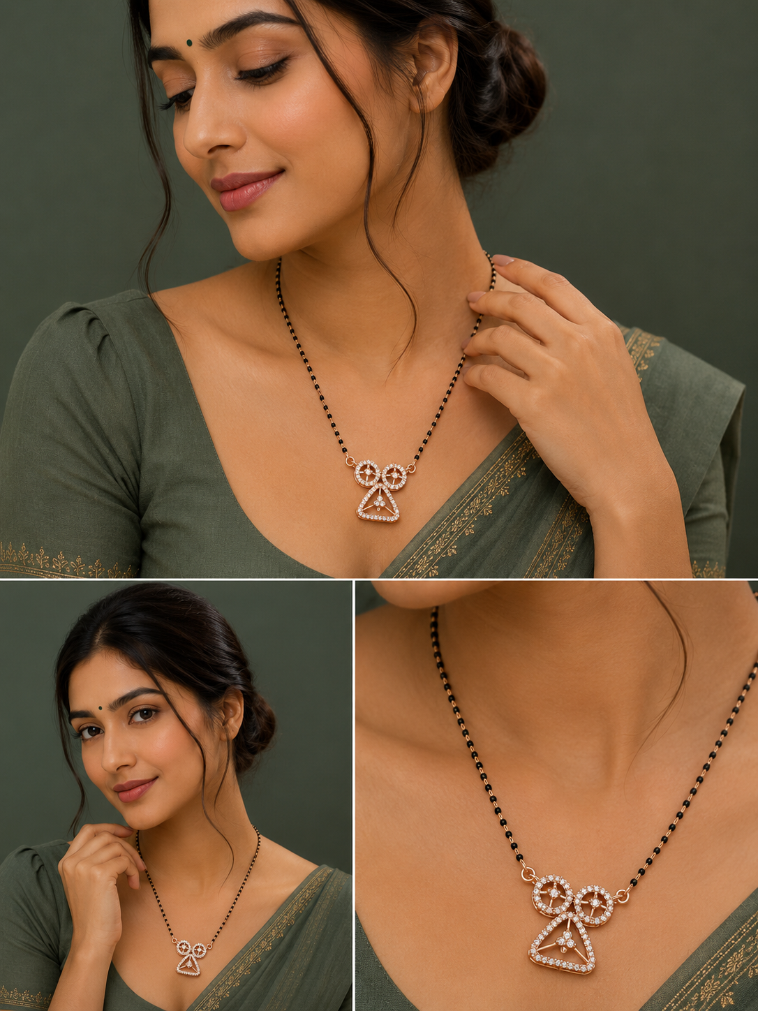 Noir Drop Mangalsutra