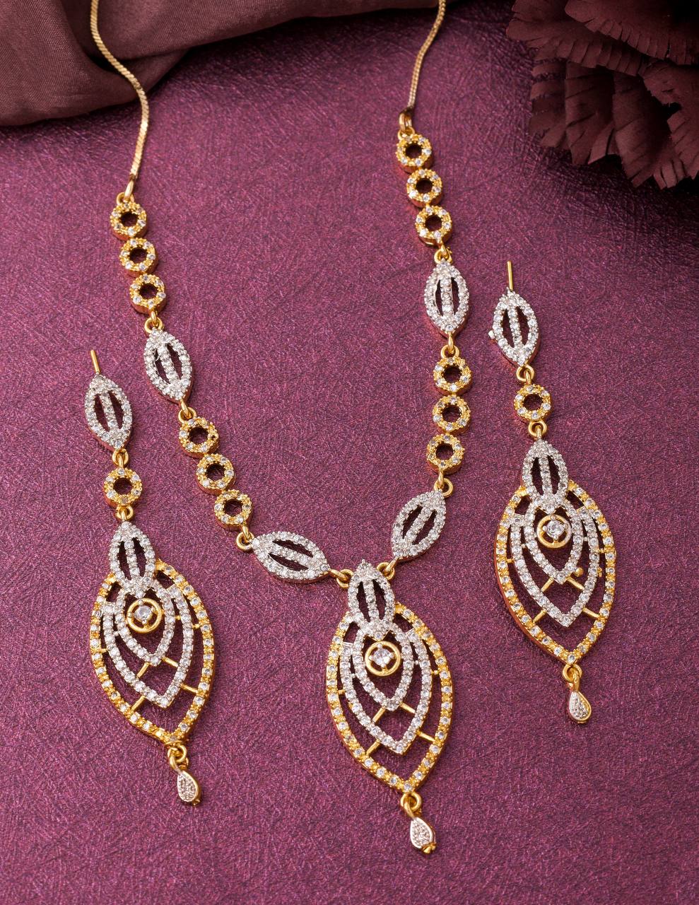Royal Marquise Sparkle Necklace Set