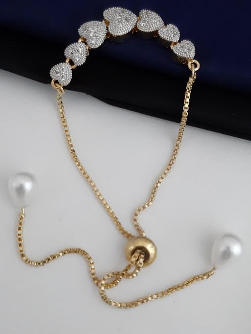 Crystal Heart Elegance Adjustable Bracelet