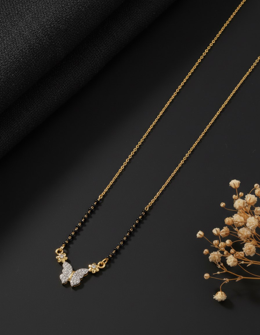 Noir Drop Mangalsutra
