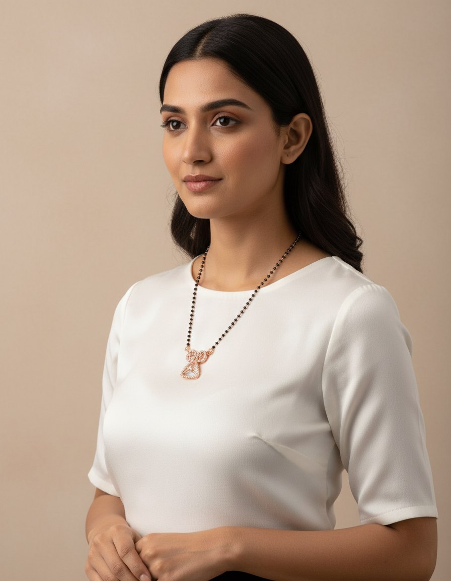 Noir Drop Mangalsutra