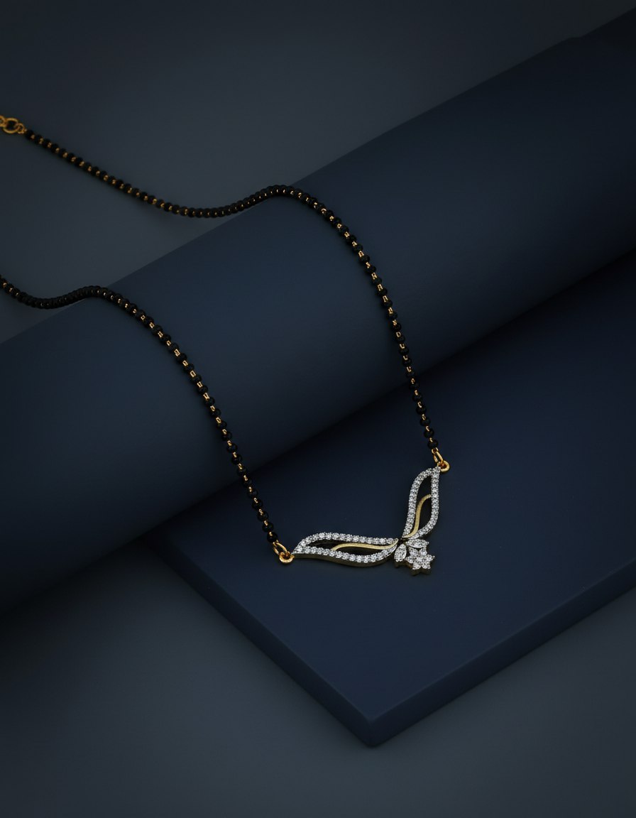 Noir Drop Mangalsutra
