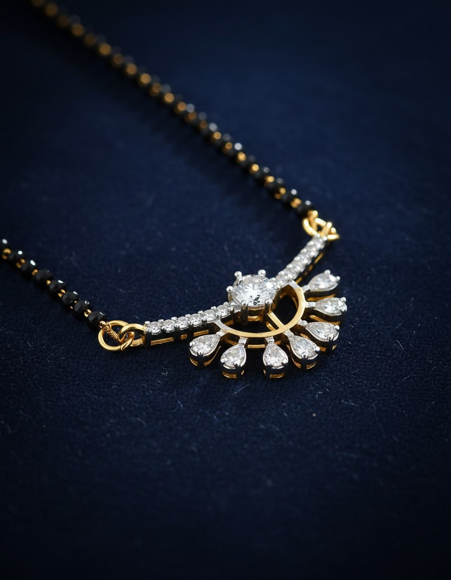 Noir Drop Mangalsutra