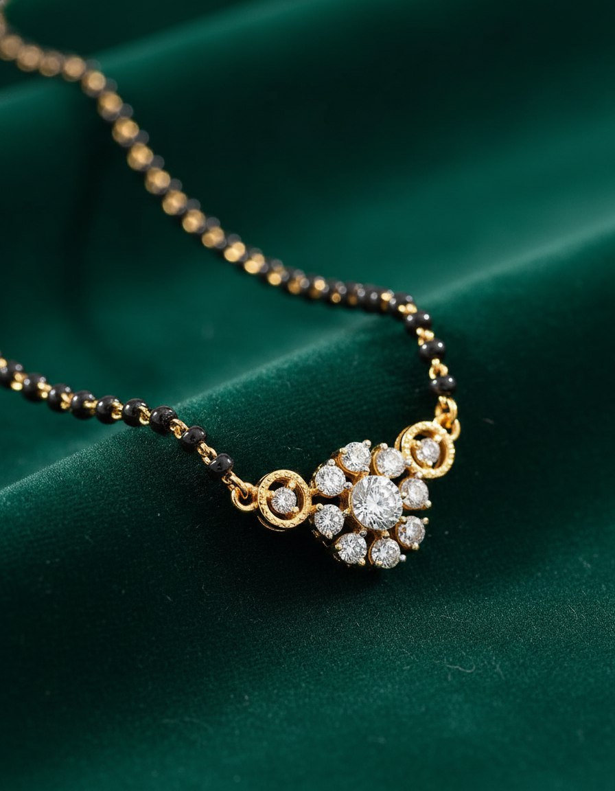 Noir Drop Mangalsutra