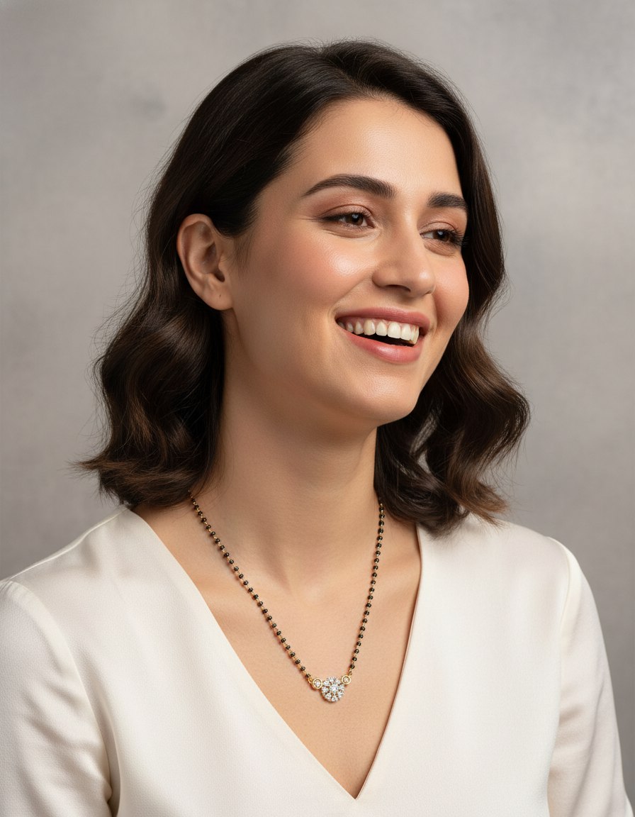 Noir Drop Mangalsutra