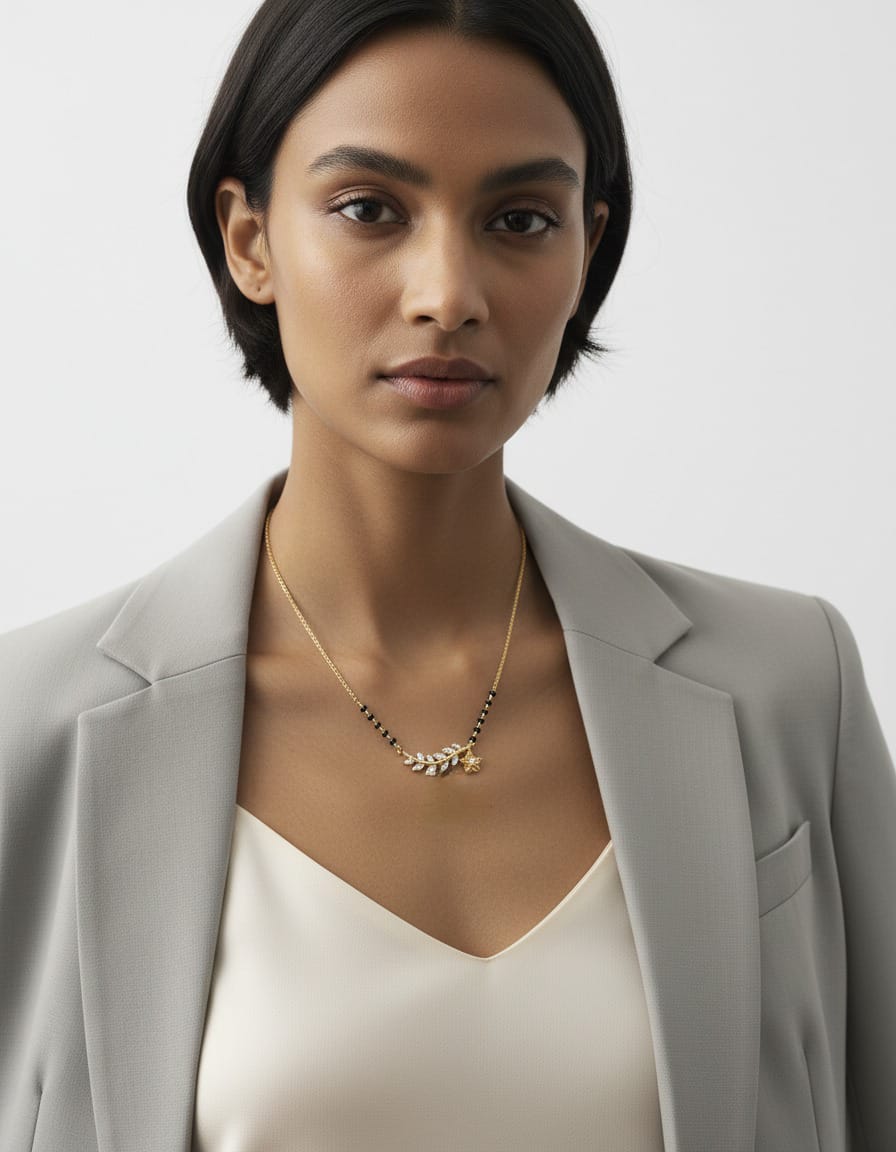Noir Drop Mangalsutra