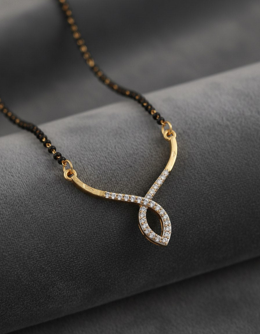 Noir Drop Mangalsutra