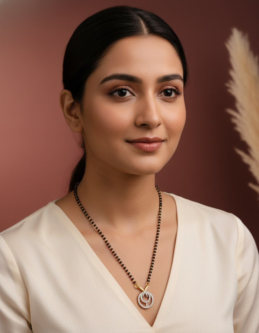 Noir Drop Mangalsutra