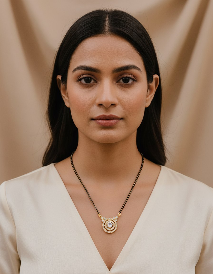 Noir Drop Mangalsutra