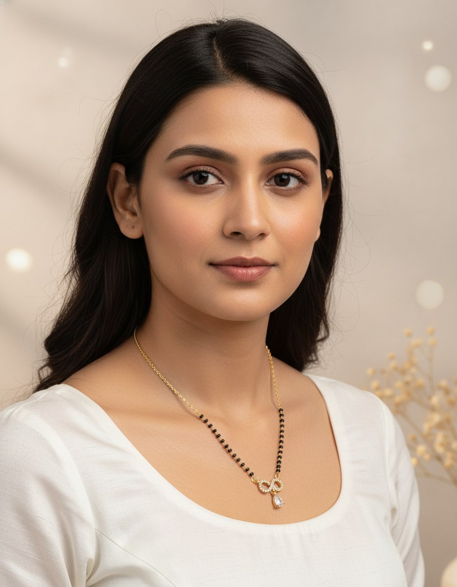 Noir Drop Mangalsutra