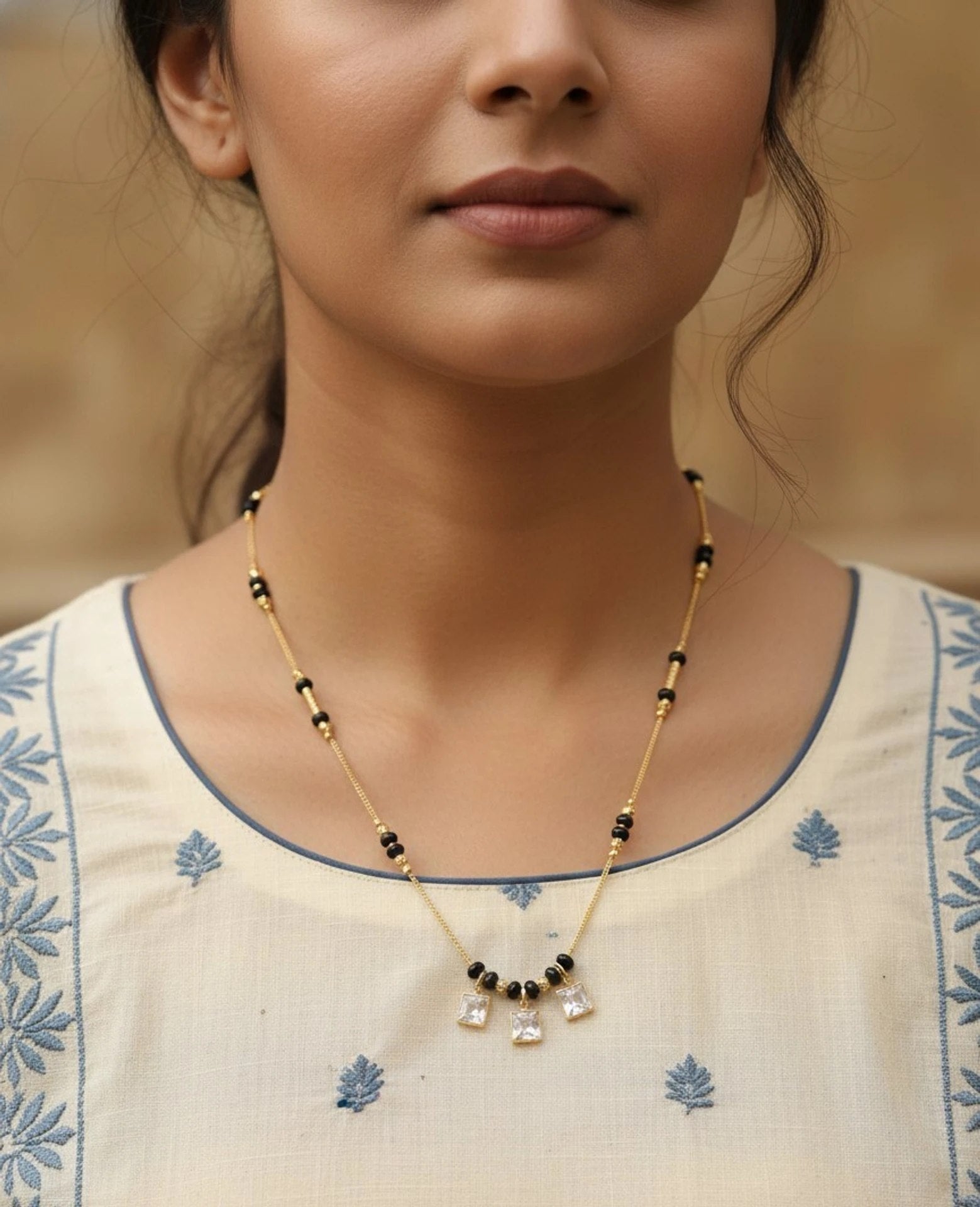 Noir Drop Mangalsutra