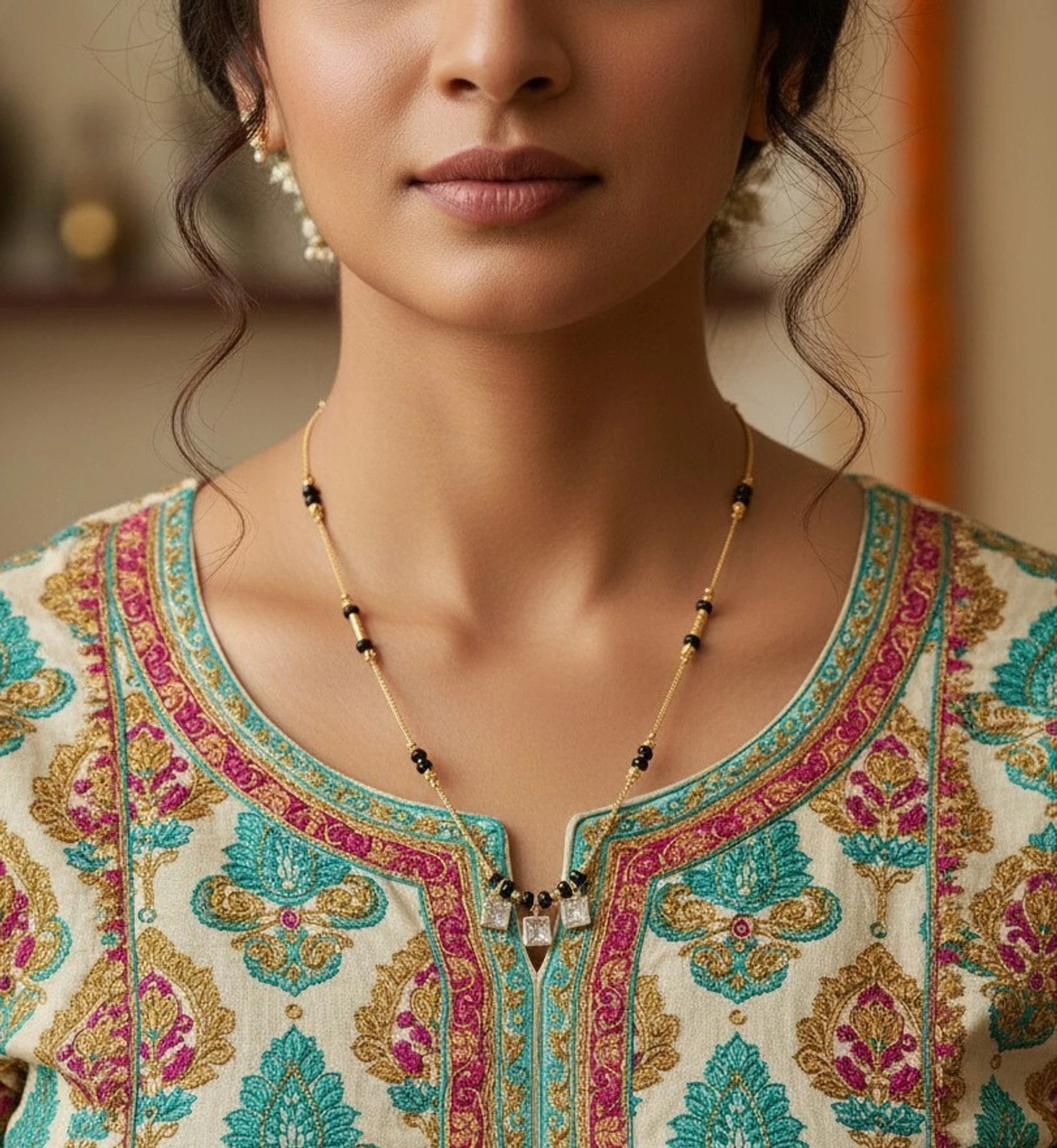 Noir Drop Mangalsutra