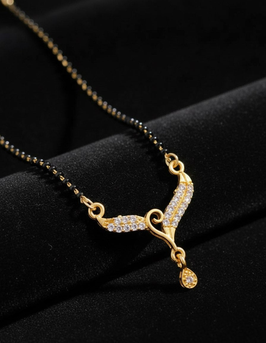 Noir Drop Mangalsutra