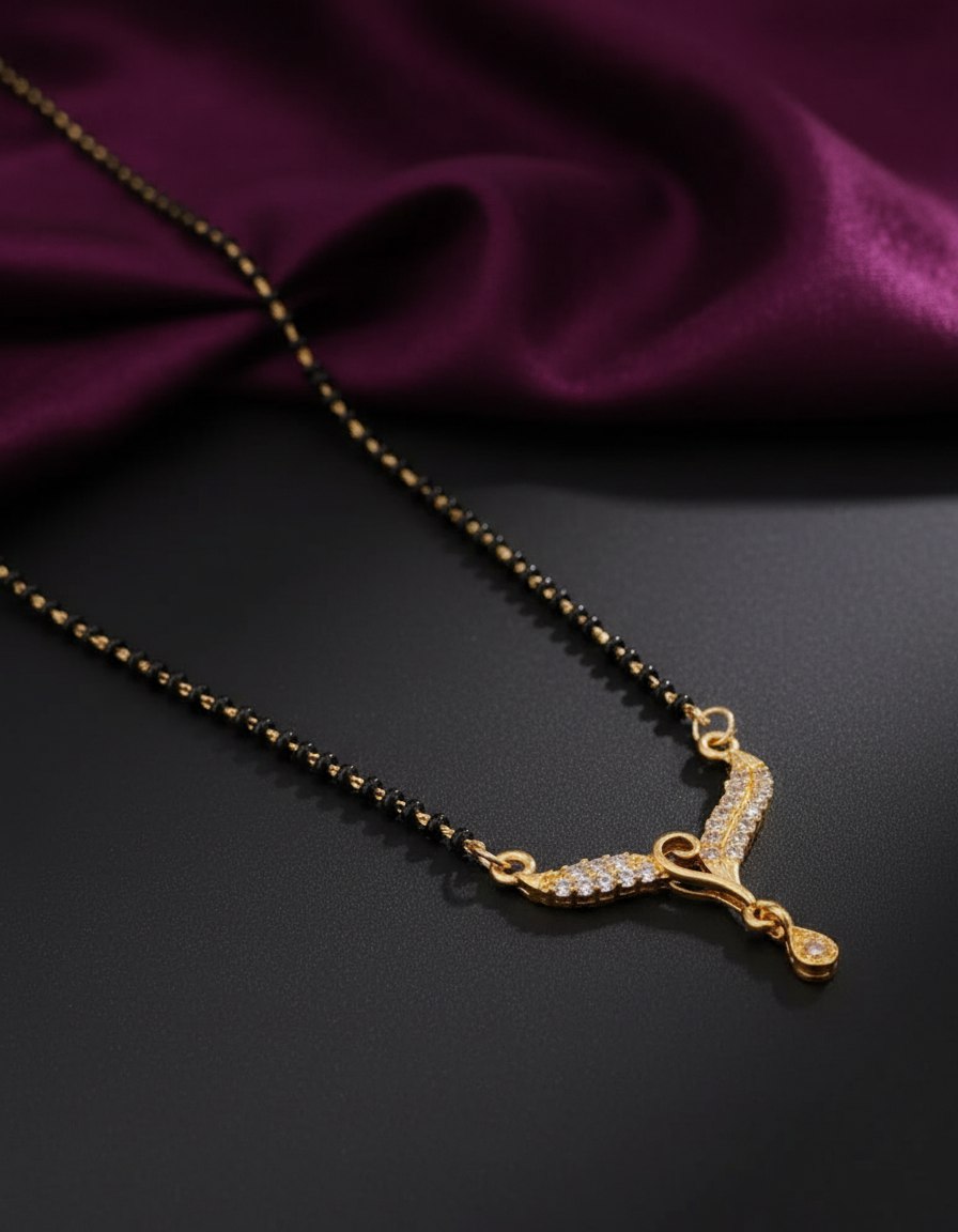 Noir Drop Mangalsutra