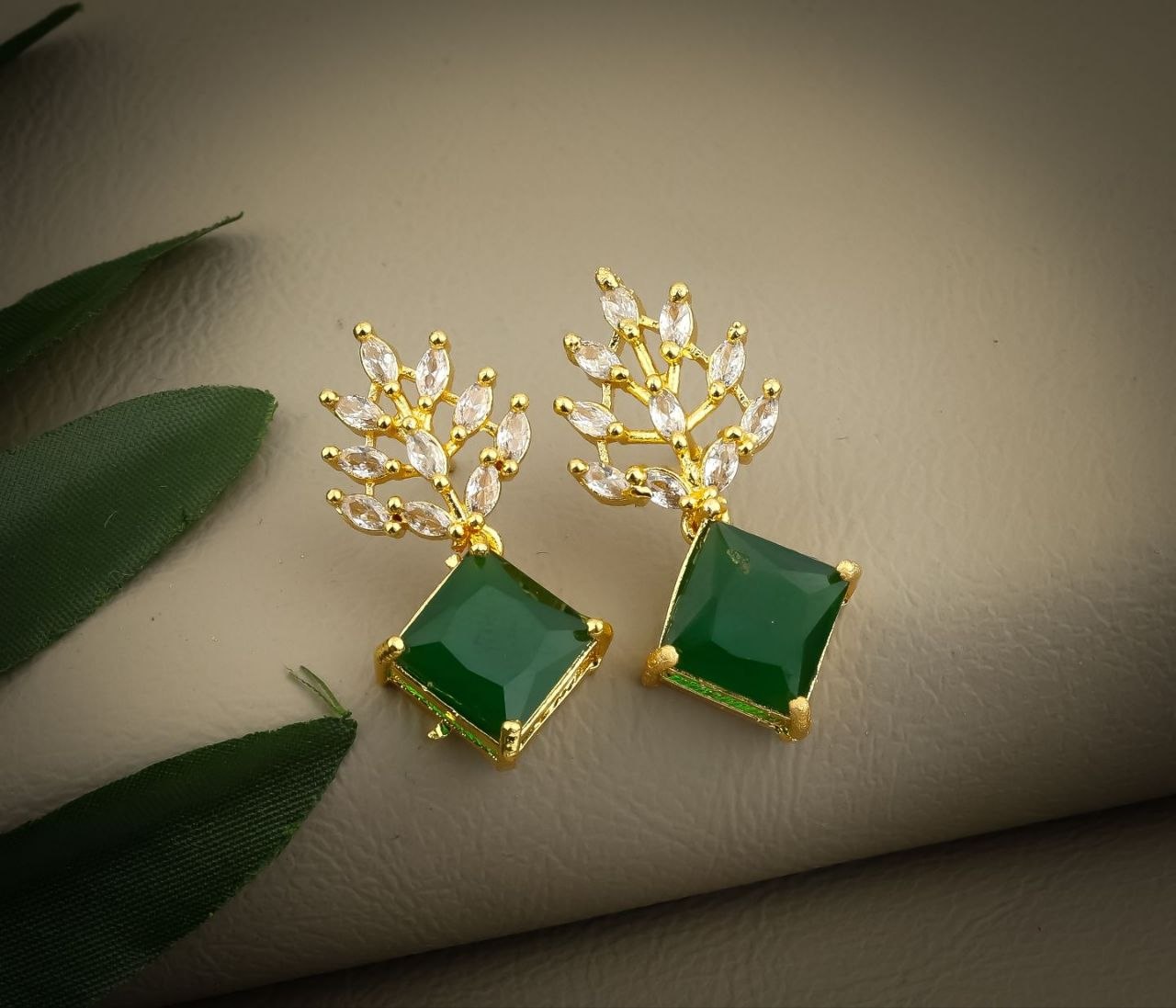 Scarlet Bloom Luxe Earrings