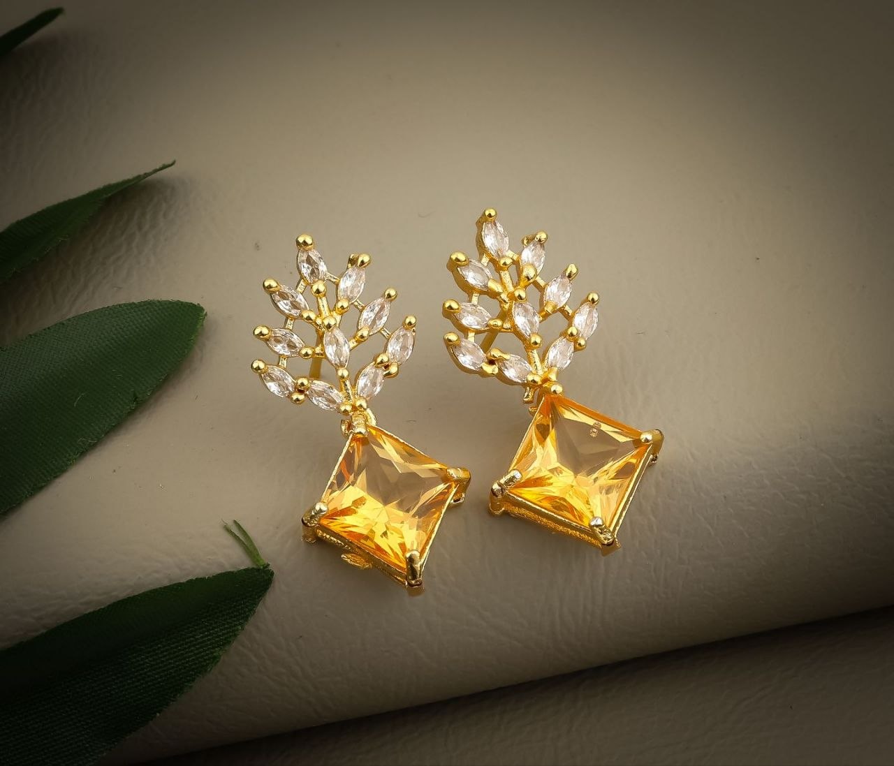 Scarlet Bloom Luxe Earrings